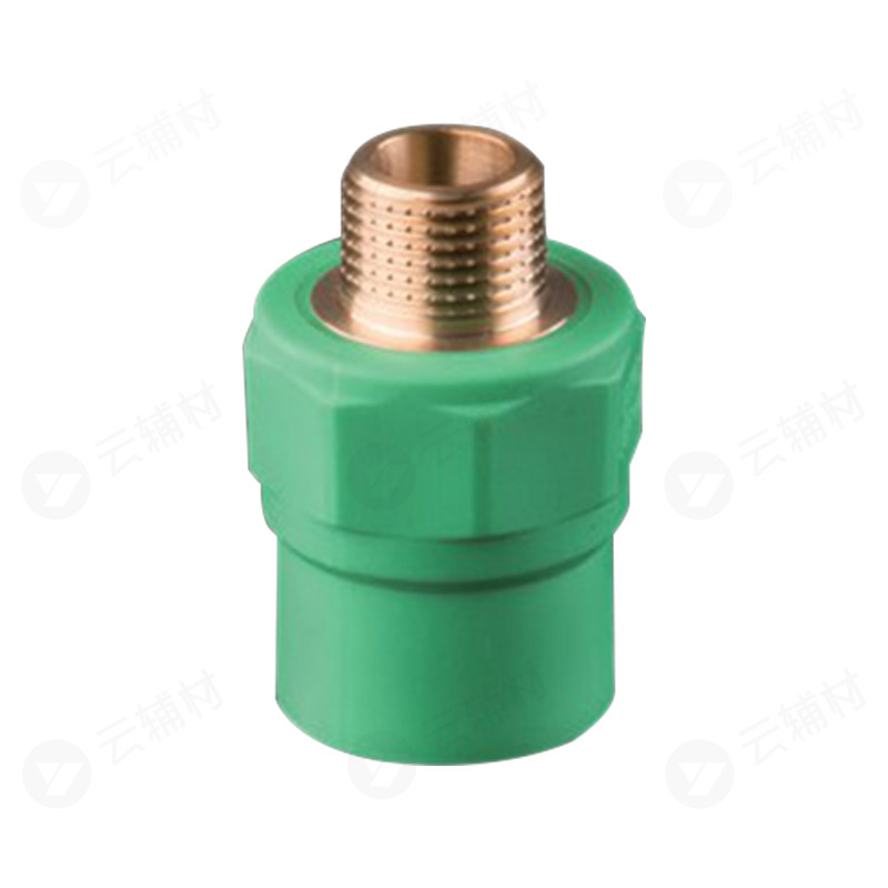 柏可威绿色PPR 外螺接头25*1/2