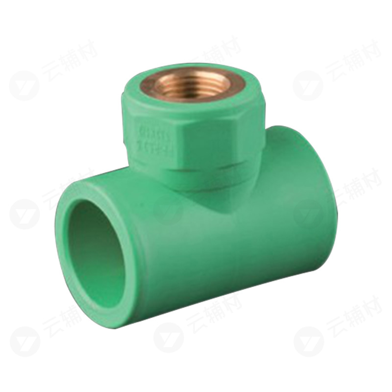 柏可威绿色PPR 内螺三通25*1/2