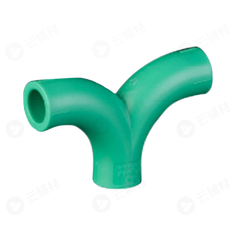 柏可威绿色PPR Y型三通20mm