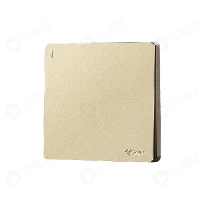 公牛 G12金 一开多控16A/K134