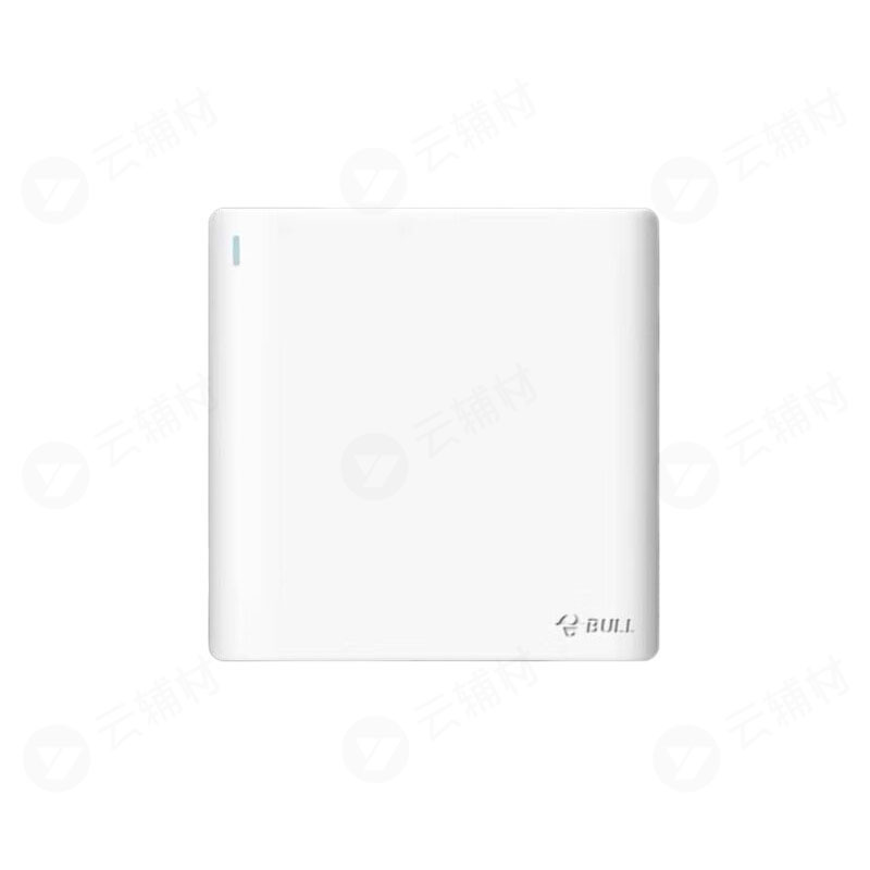 公牛 G25白 大板一开双 K112（16A）