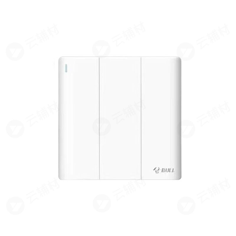公牛 G25白 大板三开双K312（16A）
