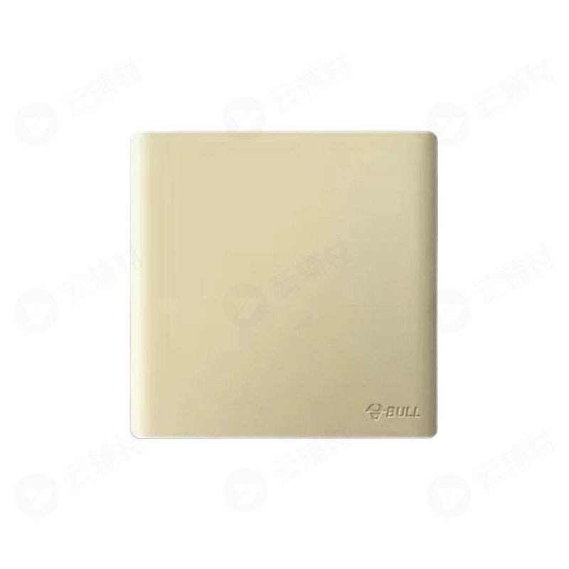公牛 G25香槟金 大板一开双K112（16A）