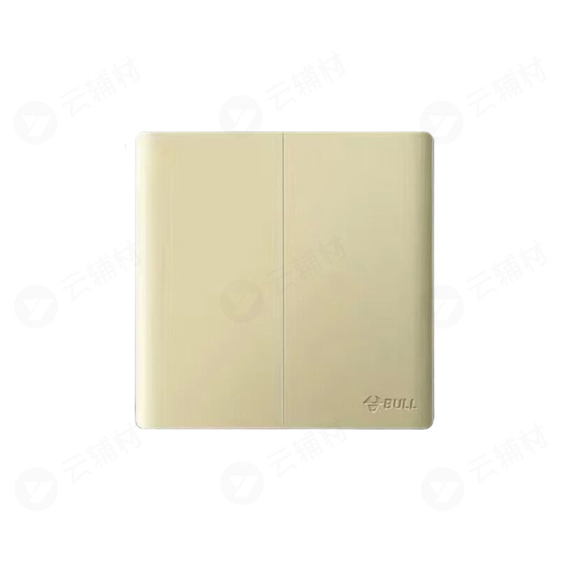 公牛 G25香槟金 大板二开双K212（16A)