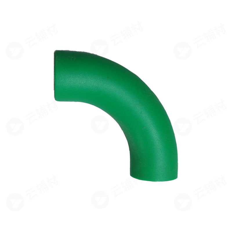 微朗绿色PPR 90大弯头25mm