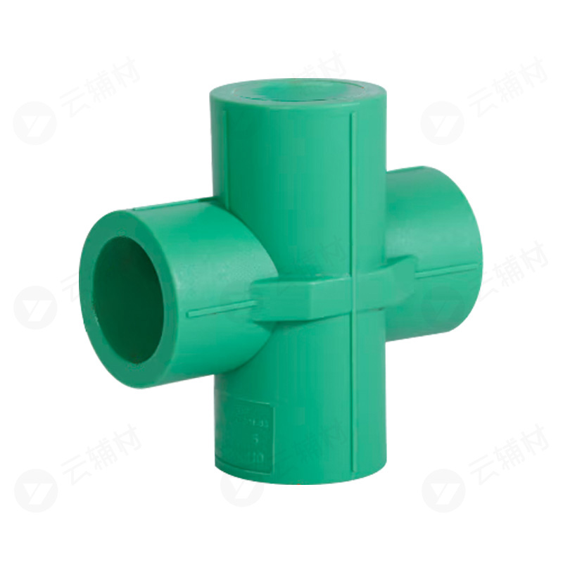 伟星绿色PPR 过桥四通20mm
