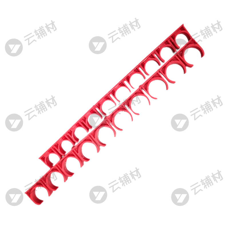 辅料 炮钉排卡16红（24CM）熟胶