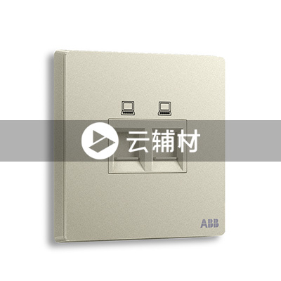AF332-CS二位超5类电脑插座RJ45