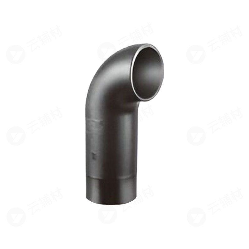 联塑HDPE管件 90°加长弯头DN110