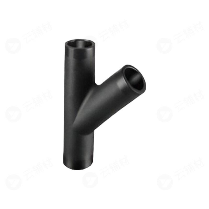 联塑HDPE管件 45斜三通DN200x75