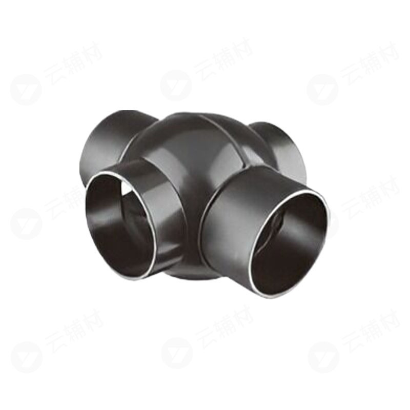 联塑HDPE管件 180多出口球通（四通）DN63x63