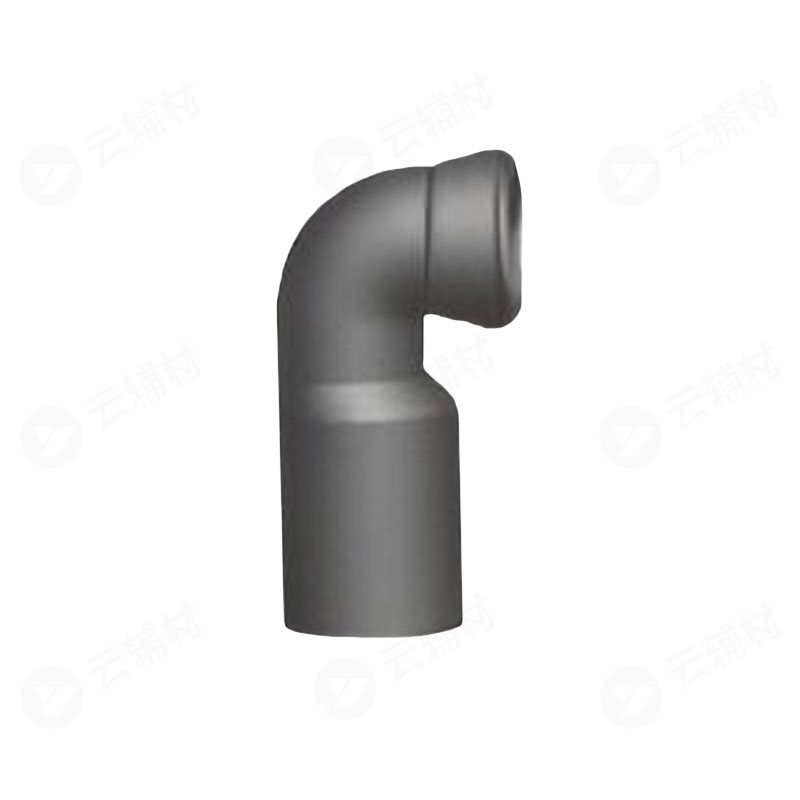 联塑HDPE管件 挂壁式坐便器排水连接弯管DN110x90