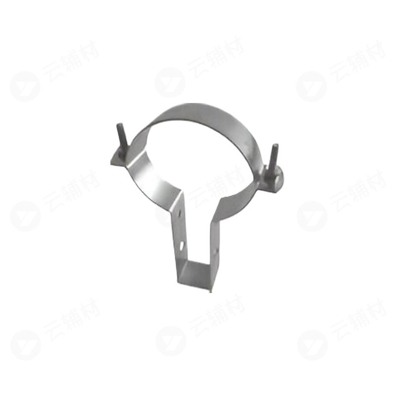 联塑HDPE管件 悬吊管卡DN125 相对应方管规格30x30