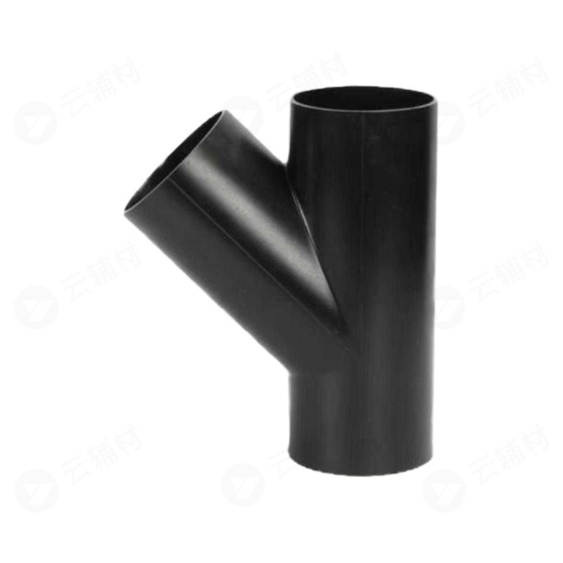 金牛HDPE排水用管件 45°(135°)三通
dn200/125/200(1个/箱)