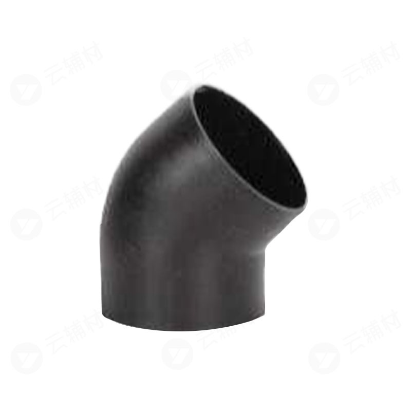 金牛HDPE排水用管件 45°(135°)弯头
dn125（48个/箱)