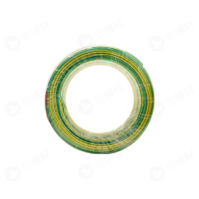 武汉二厂JZBV10^双层阻燃电线 双色 100米